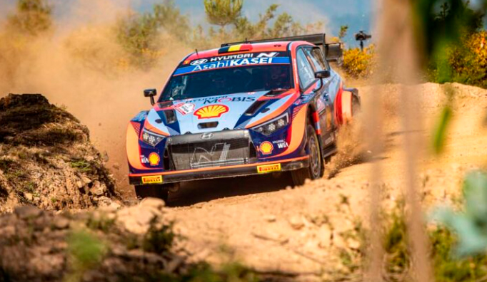 WRC: Thierry Neuville es el primer líder del Rally de Portugal