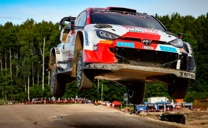 WRC: Elfyn Evans se pone al frente en el Rally de Estonia