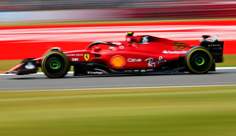 Fórmula 1: Sainz se lleva el viernes de Silverstone
