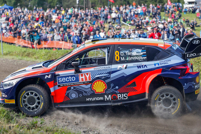 WRC: Ott Tänak marca el ritmo en el Finlandia