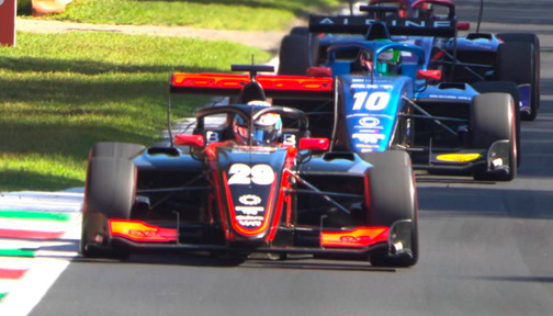 Fórmula 3: Caos y bandera roja en Monza, Colapinto terminó 14º