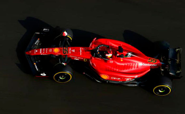Fórmula 1: Sainz pone a Ferrari bien arriba en el test
