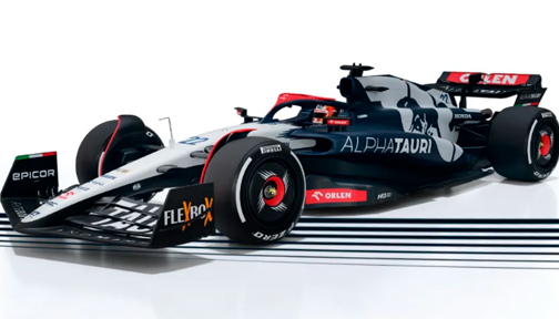 Fórmula 1: AlphaTauri presentó el AT04