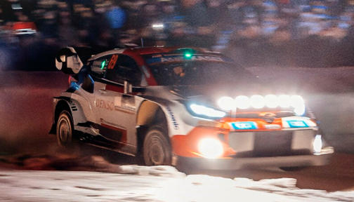 WRC: Rovanperä gana el shakedown y el sprint en Suecia