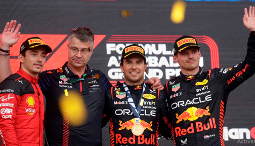 Fórmula 1: «Checo» Pérez encabezó el doblete de Red Bull