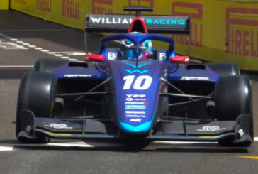 Fórmula 3: Gran comienzo de Colapinto en Mónaco, fue segundo en el entrenamiento