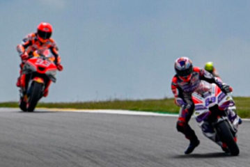MotoGP: Jorge Martín gana el sprint y Marc Márquez da pelea