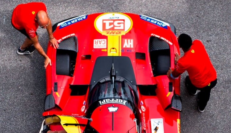 WEC: Ferrari domina el 1er entrenamiento, «Pechito» en el 4to lugar