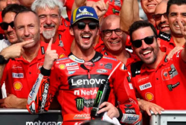 MotoGP: Bagnaia gana y recupera la punta del campeonato