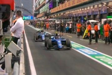 Fórmula 2: Colapinto fue 11° en la carrera sprint en el GP de Arabia Saudita