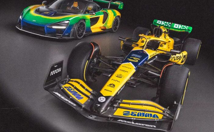 Fórmula 1: McLaren y una increíble decoración en homenaje a Senna