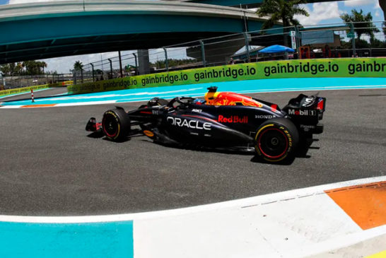 Fórmula 1: Verstappen arrancó bien arriba en Miami