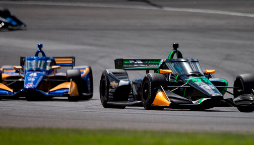 Indy Car: Canapino giró rápido en Laguna Seca