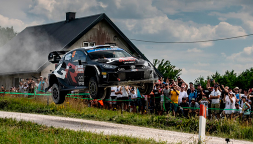 WRC: Rovanperä se queda con el sábado polaco