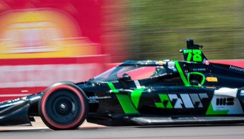 Indy Car: Canapino realizó el primer entrenamiento en Toronto