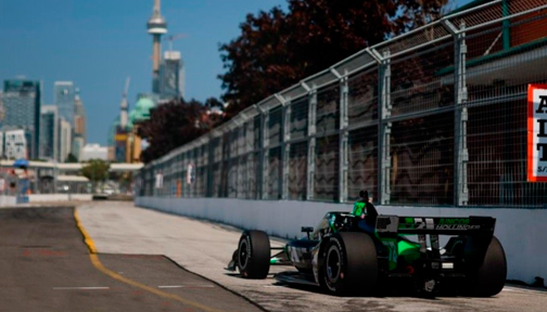 Indy Car: ¡Gran clasificación de Canapino en Toronto!