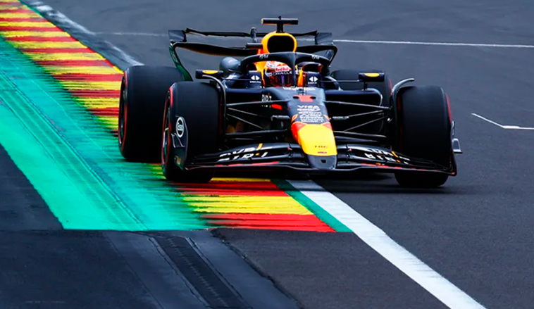 Fórmula 1: Verstappen pasea por Spa en los Libres 1