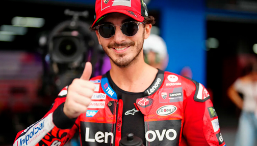 MotoGP: Bagnaia logra una pole de récord