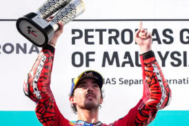 MotoGP: Pecco Bagnaia se impone en Malasia