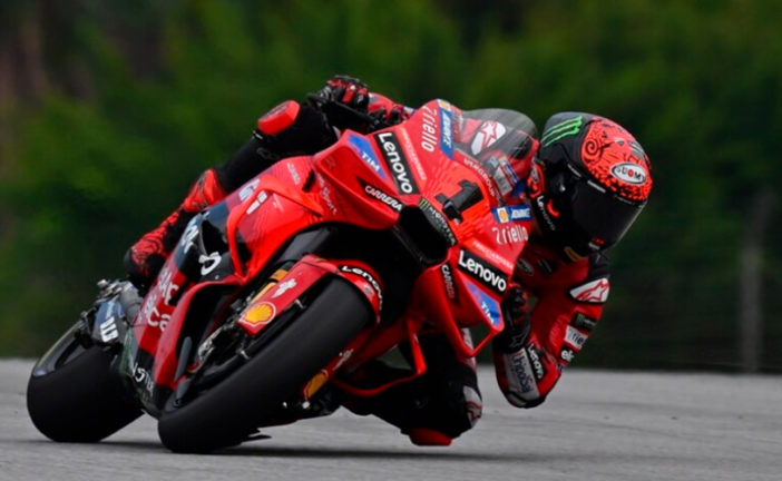 MotoGP: Bagnaia lidera la Práctica de MotoGP en Sepang