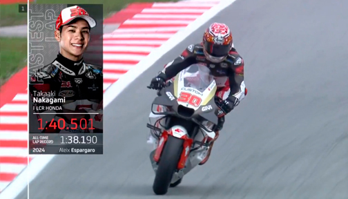 MotoGP: Takaaki Nakagami al frente del primer entrenamiento