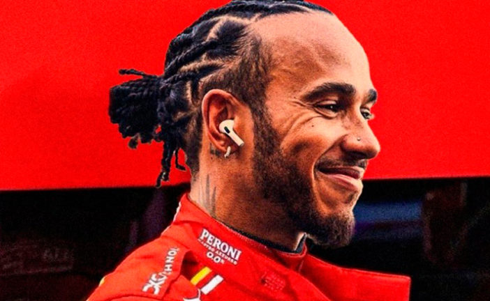Fórmula 1: Lewis Hamilton probó por primera vez con Ferrari