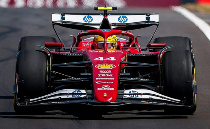 Fórmula 1: Hamilton mete a Ferrari en lo más alto