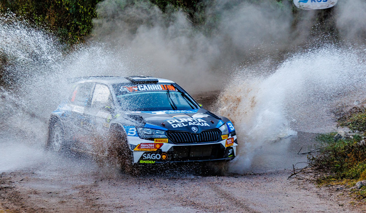 Rally Argentino: Baldoni no le teme al frío porque se llevó «el Poncho»