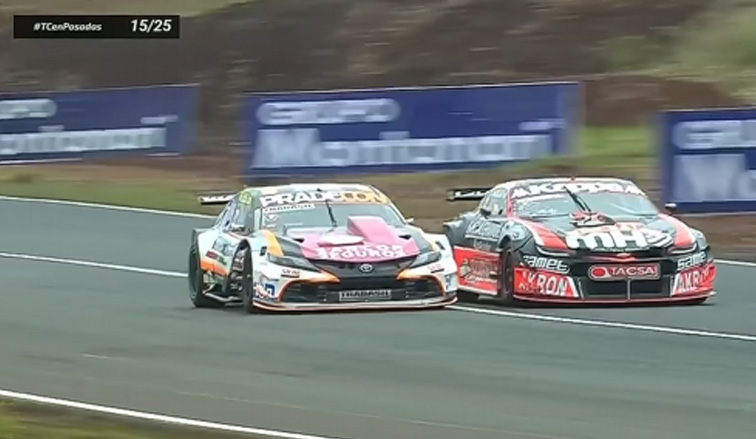 TC: Fritzler le gana a Canapino una palpitante carrera