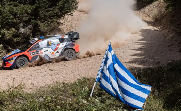 WRC: Tanak y Ogier lideran el rally en Grecia