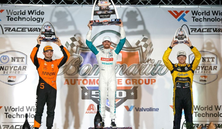 Indy Car: Contundente victoria de Kirkwood que aspira al liderato