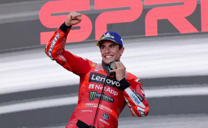MotoGP: Marc Márquez domina y suma otra victoria sprint en Aragón