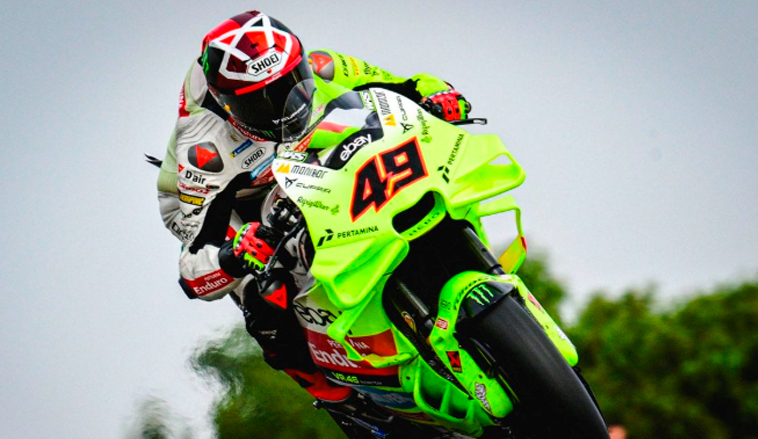 MotoGP: Di Giannantonio sorprende en la segunda práctica