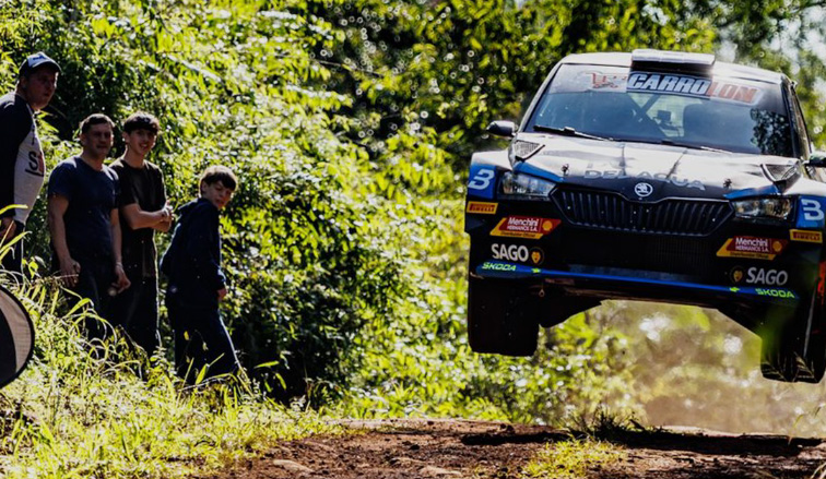 Rally Argentino: Miguel Baldoni fue el más veloz del shakedown en Misiones