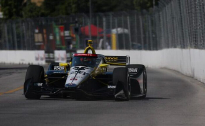 Indy Car: Colton Herta vuelve a conseguir la pole en Toronto; Palou, segundo