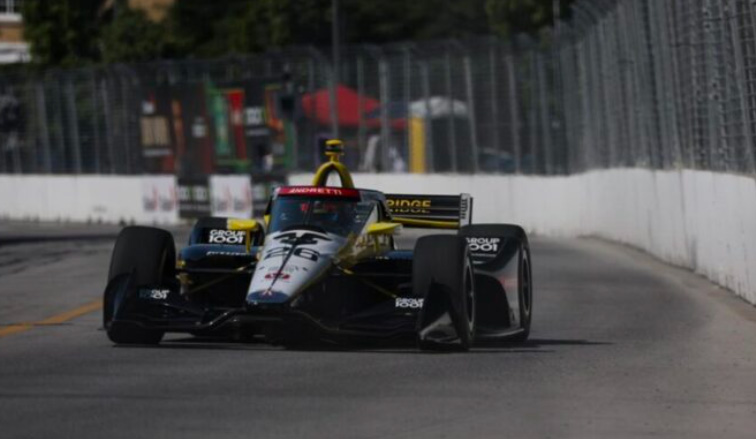 Indy Car: Colton Herta vuelve a conseguir la pole en Toronto; Palou, segundo