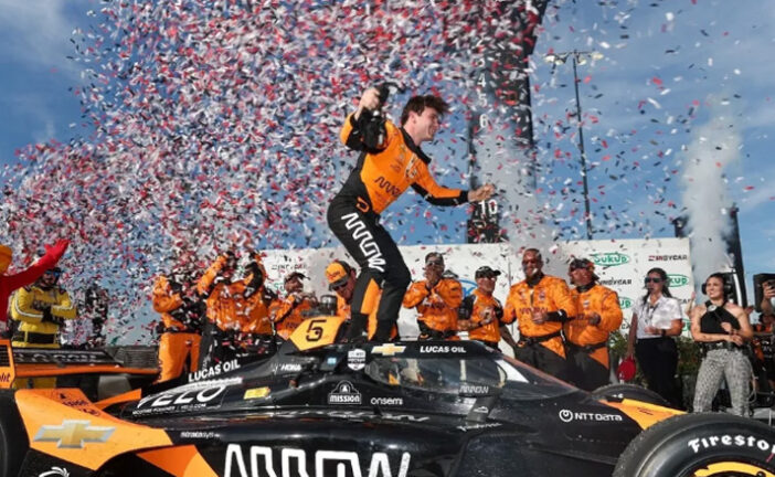 Indy Car: Pato O’Ward regresa al triunfo, vence a Newgarden en Iowa