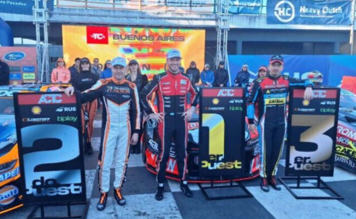 TC: Canapino mete pole y récord histórico en Buenos Aires
