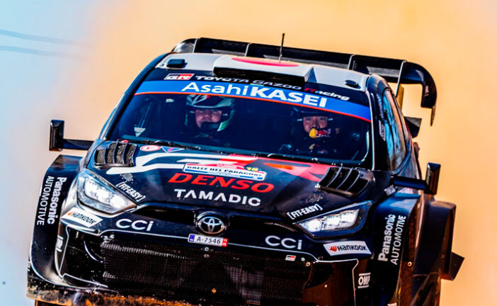 WRC: Takamoto Katsuta, el más rápido en tierras paraguayas