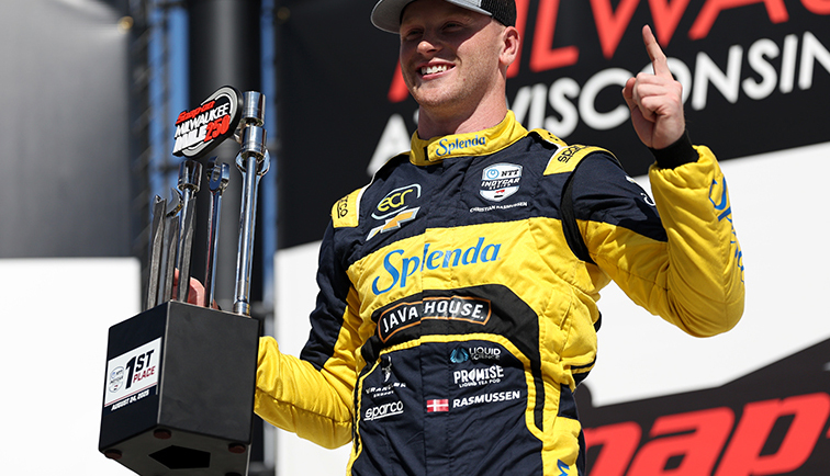 Indy Car: Rasmussen impide que Álex Palou agrande su historia