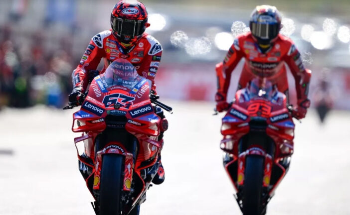 MotoGP: Francesco Bagnaia logra la pole, Marc Márquez tercero