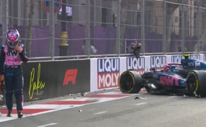 Fórmula 1: Colapinto clasificó 16º tras el choque contra el muro