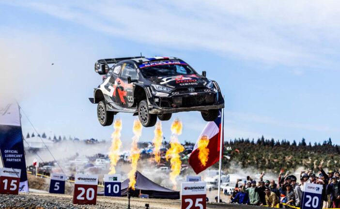 WRC: Ogier gana en Chile y se pone en la cima del campeonato