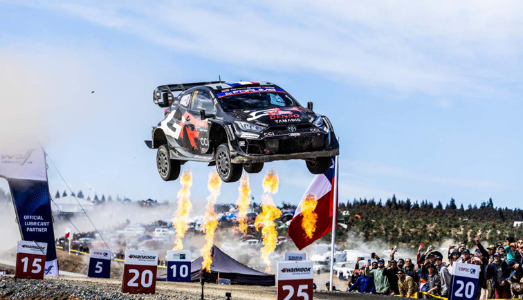 WRC: Ogier gana en Chile y se pone en la cima del campeonato