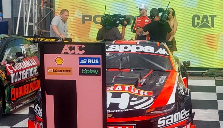 TC: Aplastante y contundente pole de Canapino