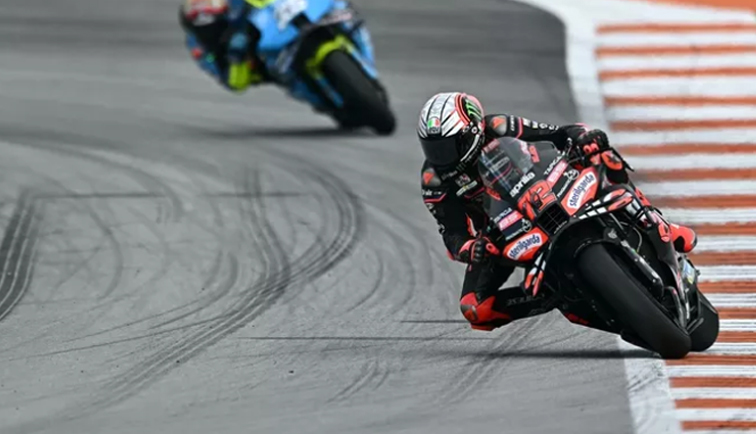 MotoGP: Bezzecchi lideró el 1-2 de Aprilia