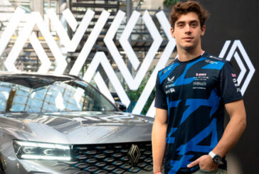 Fórmula 1: Colapinto visitó las oficinas de Renault Argentina para despedir el año