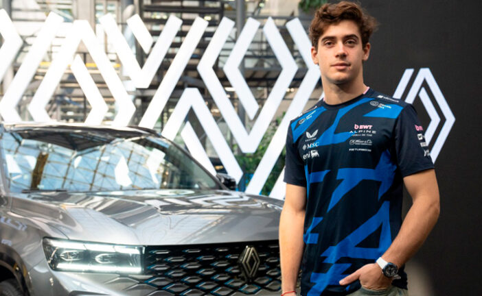 Fórmula 1: Colapinto visitó las oficinas de Renault Argentina para despedir el año