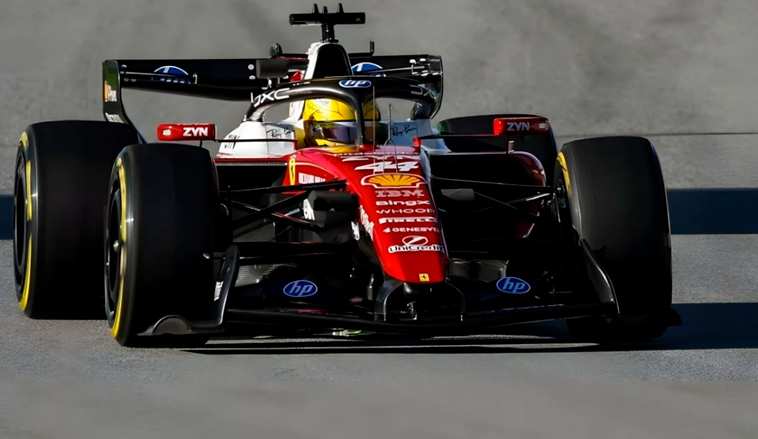 Fórmula 1: Apareció Hamilton y se quedó con el mejor tiempo