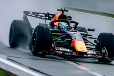 Fórmula 1: Con muchas ausencias, Verstappen domina bajo la lluvia